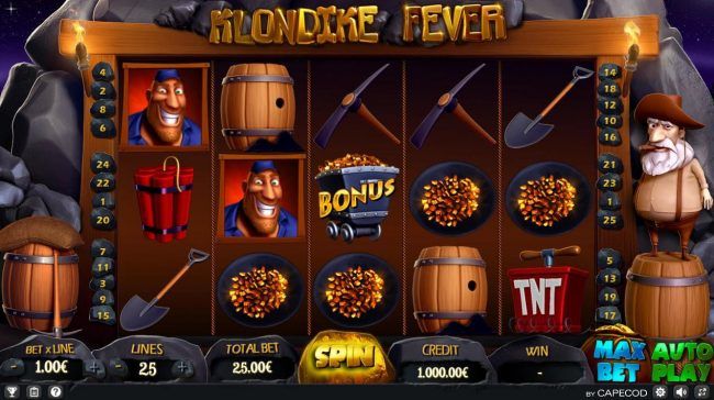 Klondike Fever game screenshot 1