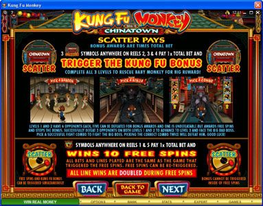 Kung Fu Monkey game screenshot 2
